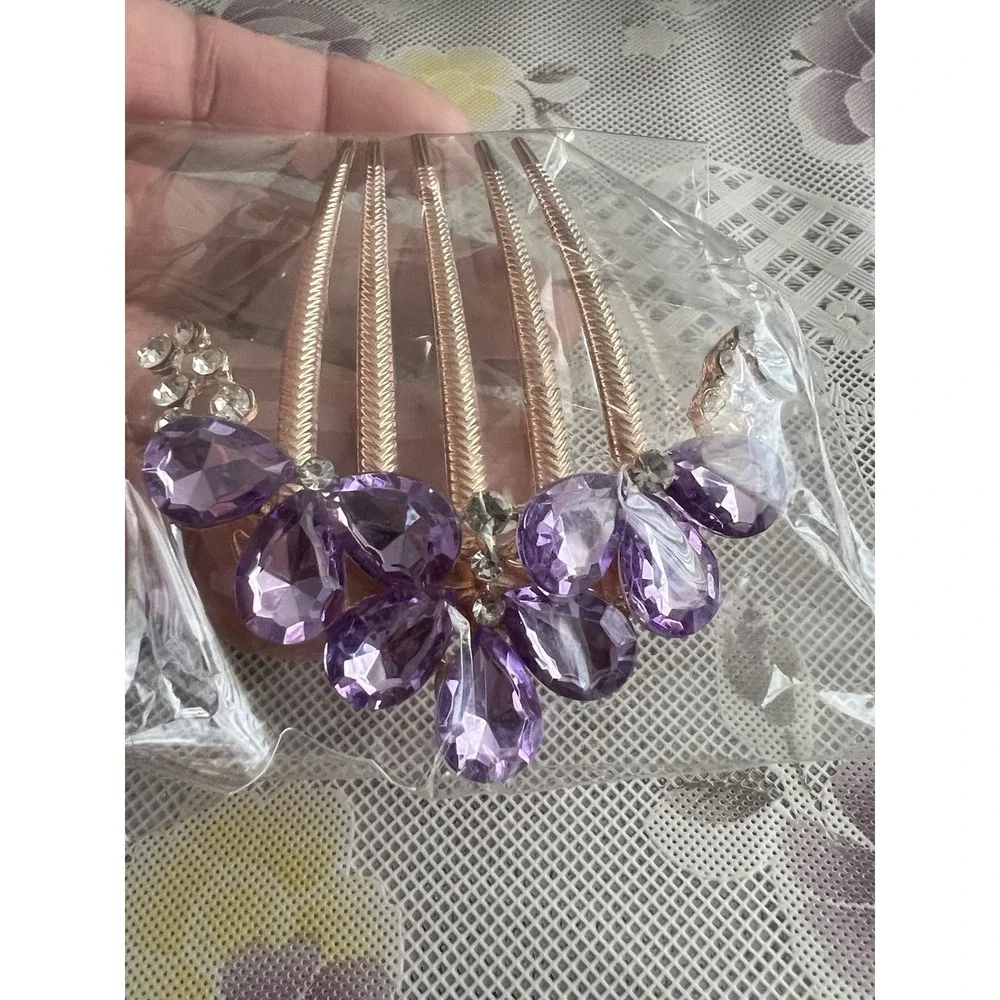Beautiful Handmade Korean‎ Version of The New Five-tooth comb hair artifact